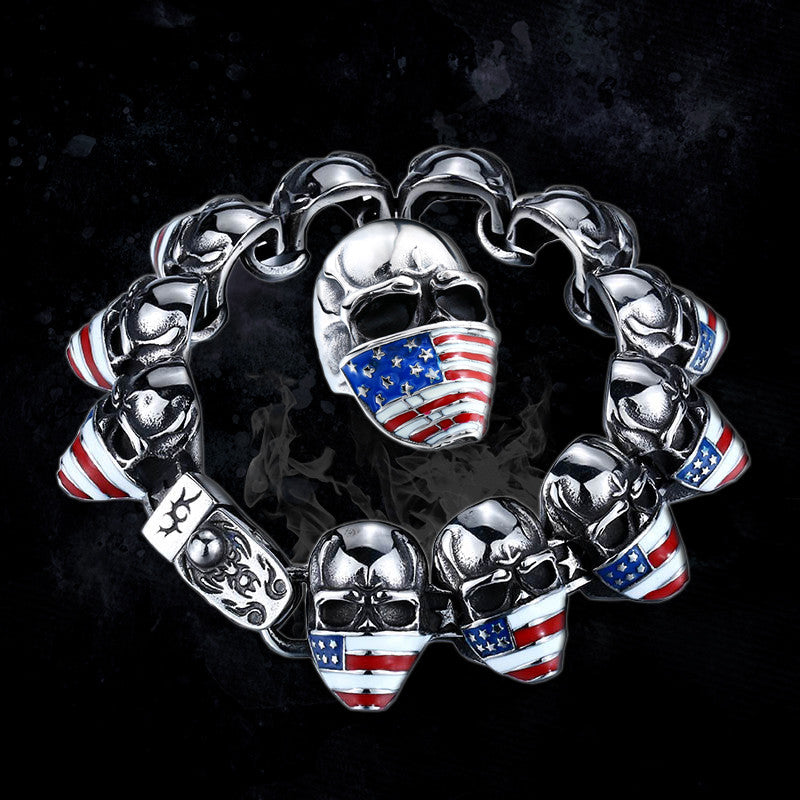 Skull Ring and Bracelet - Value Bundle 05