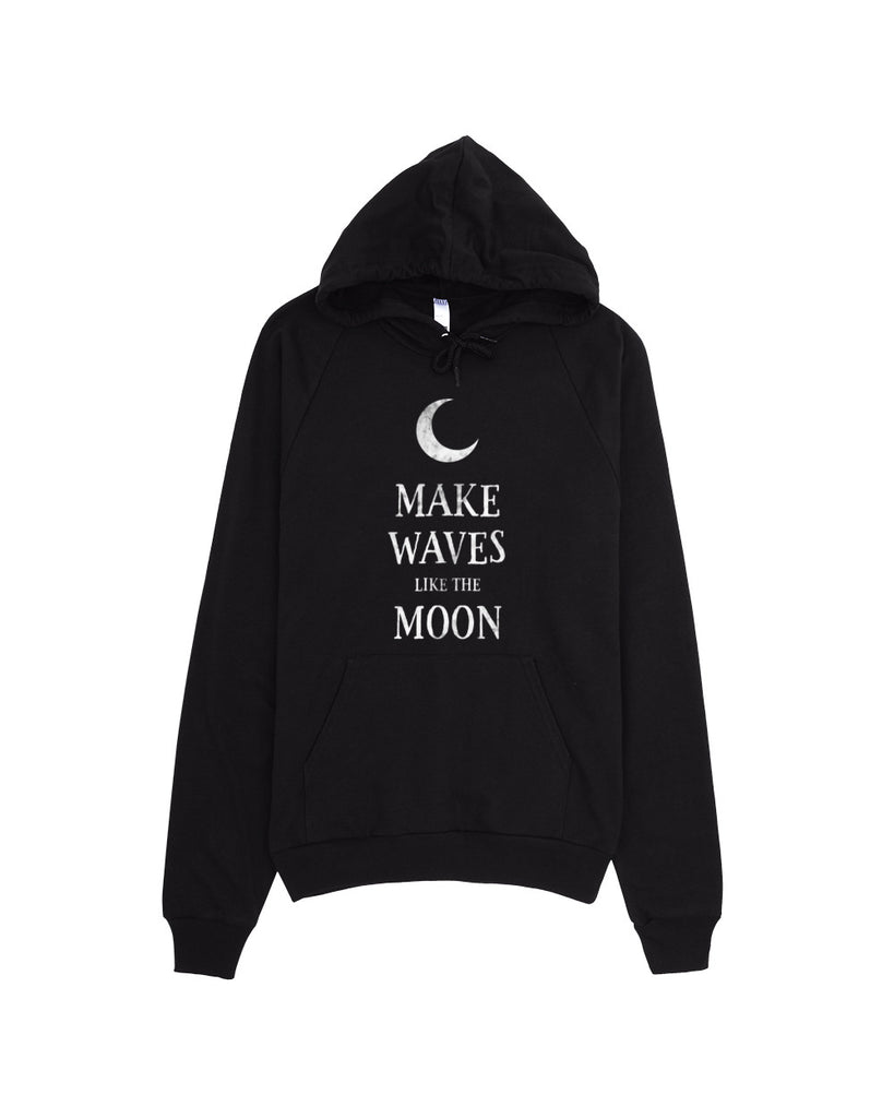 Make Waves Like The Moon Pullover Hoodie