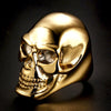 Gold Skull Ring