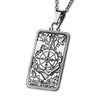 Wheel Of Fortune Tarot Pendant