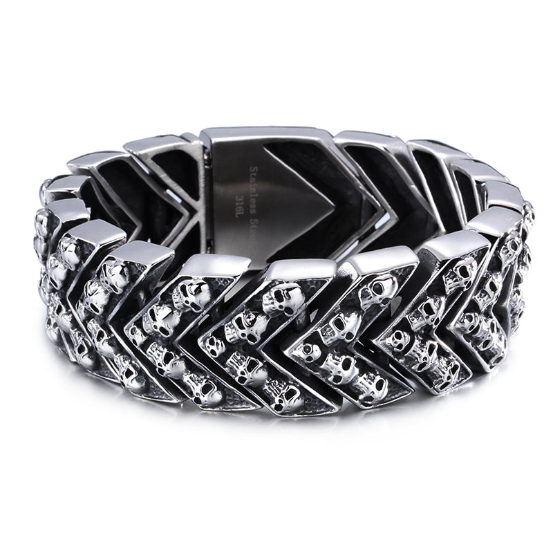 Quantum Skull Bracelet