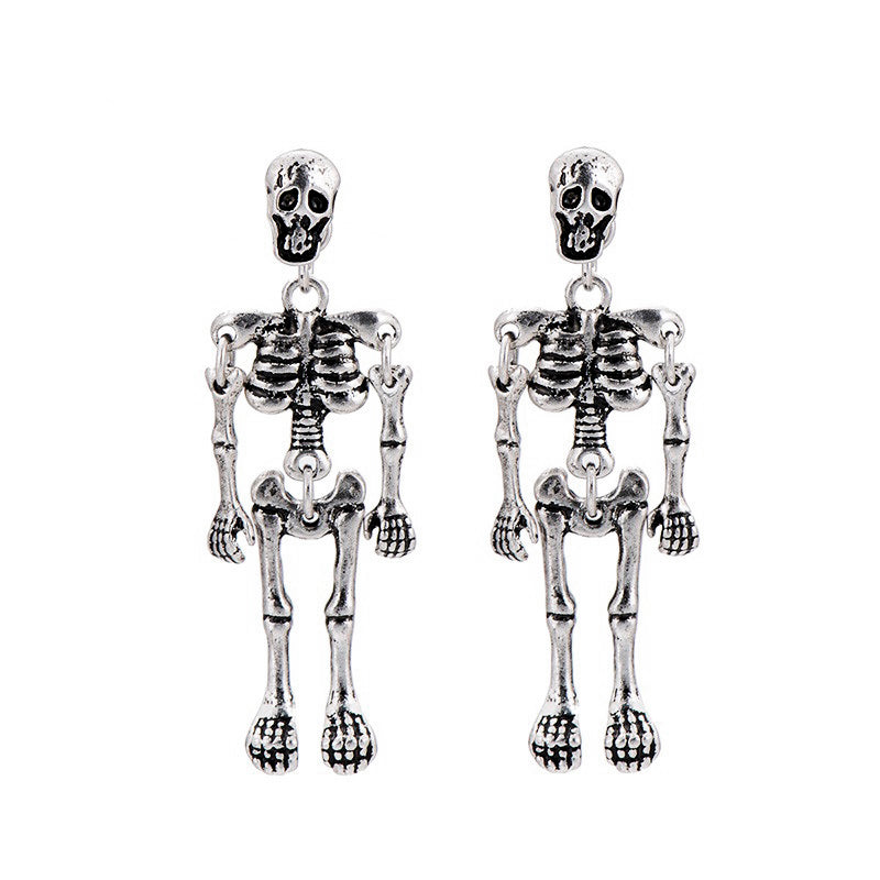 Skeleton Earrings