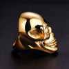 Gold Skull Ring