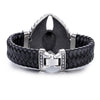 Voltaic Skull Leather Bracelet