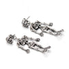 Skeleton Earrings