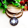 Triple Moon Goddess Pendant