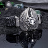 Voltaic Skull Leather Bracelet