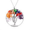 tree of life chakra pendant