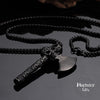 Skull Axe Pendant, Skull Armor Bracelet, Skull Armour
