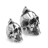 anatomical skull pendant