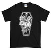 death by flowers t shirt mens black