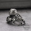 duel skeleton ring side view