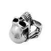 eternal skull ring mens