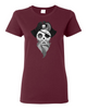 Ghost Pirate Skull T-Shirt (Ladies)