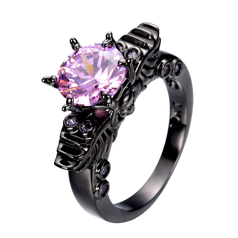Chaos Angel Skull Ring (Pink) - 50% SPECIAL OFFER