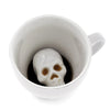 ceramic skull mug