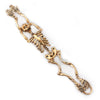 skeleton bracelet gold