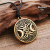 tree of life pentacle, wicca pentacle, wicca pendant