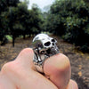 eternal skull ring side view